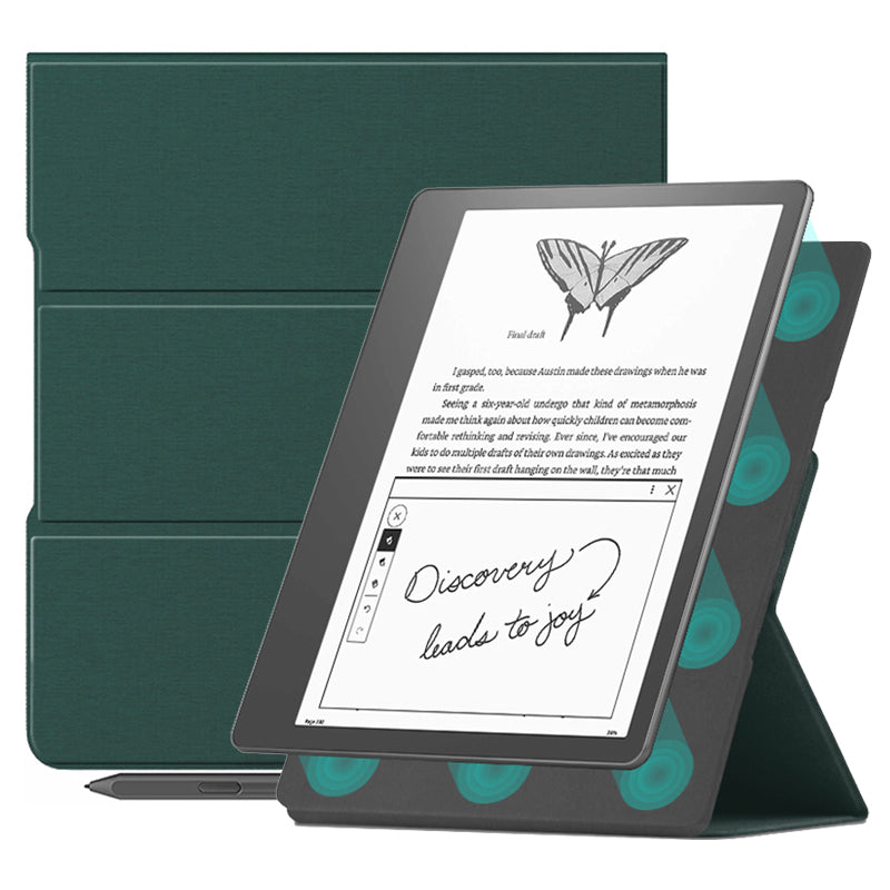 For Amazon Kindle Scribe Magnetic E-reader Case PU Leather Stand Protective Cover For Amazon Kindle Scribe Magnetic E-reader Case PU Leather Stand Protective Cover